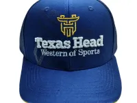 Ref: TH009 - Boné Texas Head Western of Sports - Cor Azul Marinho - Foto 3