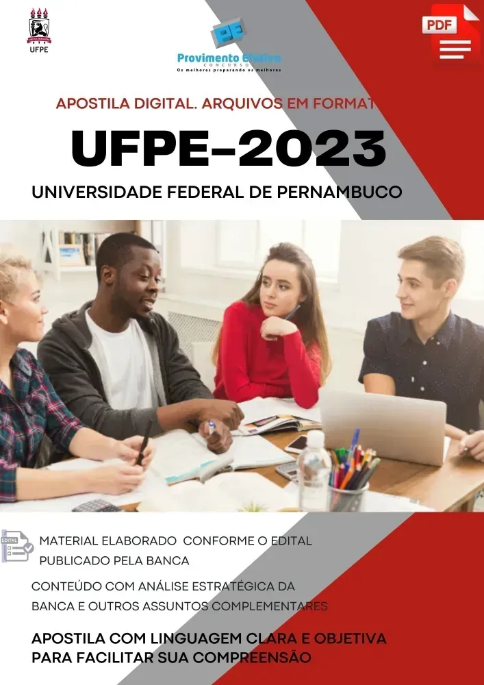 Apostila UFPE Administrador Prova 2023