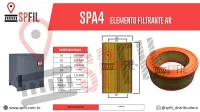 ELEMENTO FILTRANTE AR SPA4