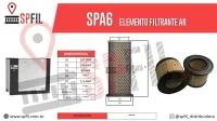 ELEMENTO FILTRANTE AR SPA6