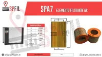 ELEMENTO FILTRANTE AR SPA7