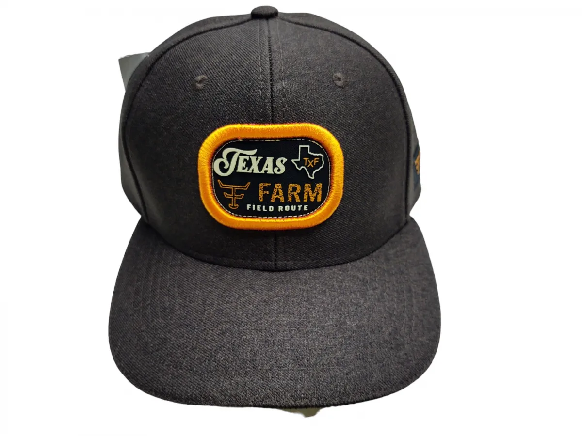 Ref: TF 550 - Boné Country Texas Farm - Cor Marrom Escuro Imagem