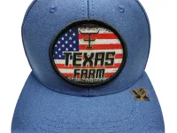 Ref: TF 441 - Boné Country Texas Farm U.S.A - Cor Azul Jeans - Foto 3