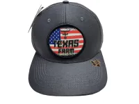 Ref: TF 441 - Boné Country Texas Farm U.S.A - Cor Chumbo