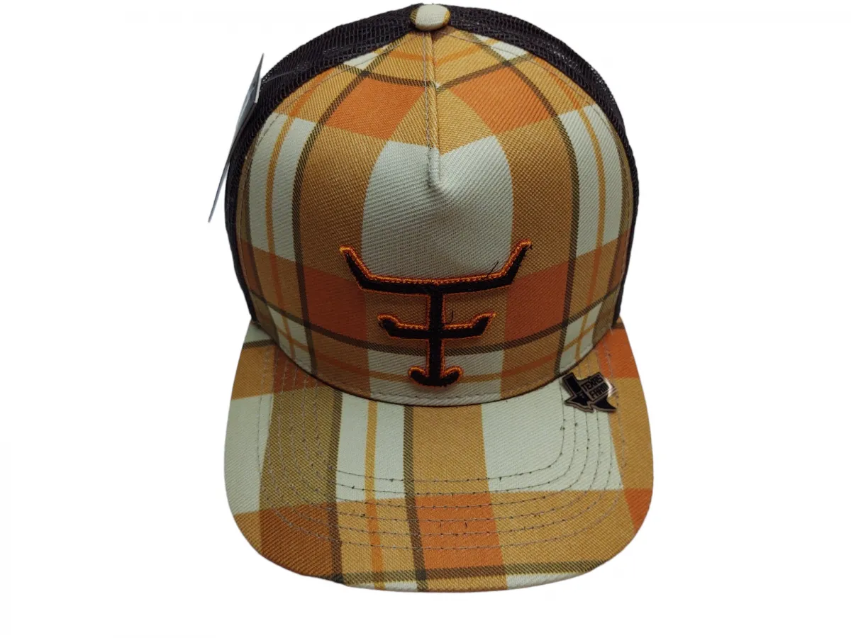 Ref: TF 200 - Boné Country Texas Farm - Cor Xadrez Imagem
