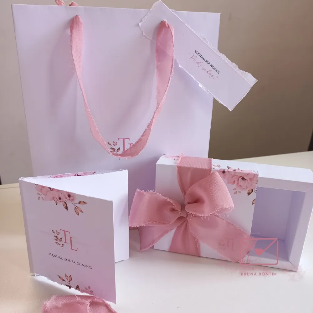 Kit padrinhos completo