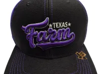 Ref: TF 657 - Boné Country Texas Farm - Cor Preto/Roxo - Foto 3