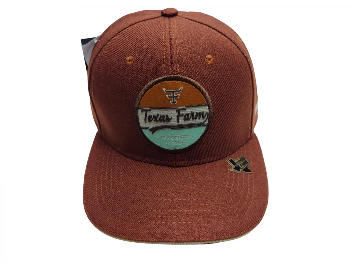 Ref: TF 0468 - Boné Country Texas Farm - Cor Ferrugem Imagem