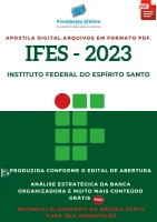 Apostila IFES ANALISTA de Tecnologia da Informação Prova 2023