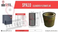 ELEMENTO FILTRANTE AR SPA10