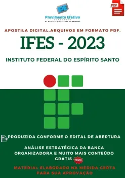 Apostila IFES Bibliotecário Documentalista Prova 2023
