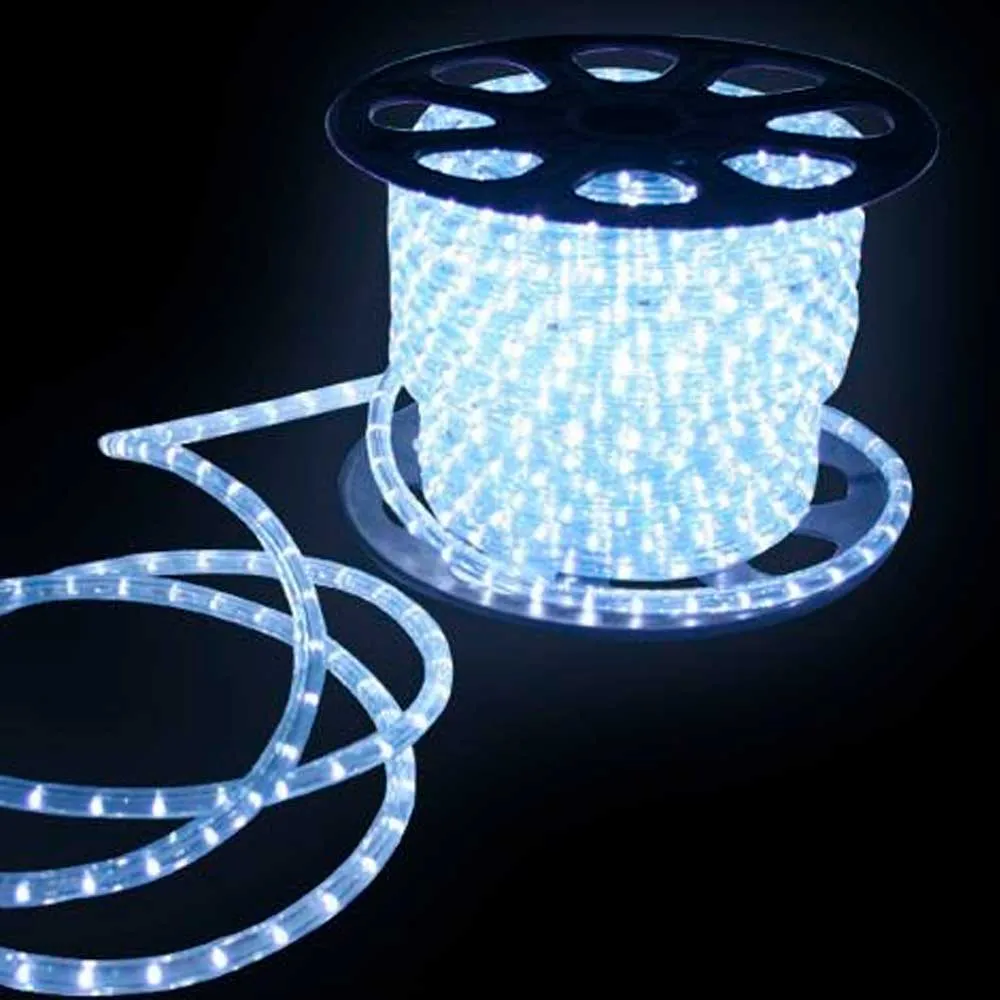 Mangueira Estrobo LED Redonda Rolo 100mts 