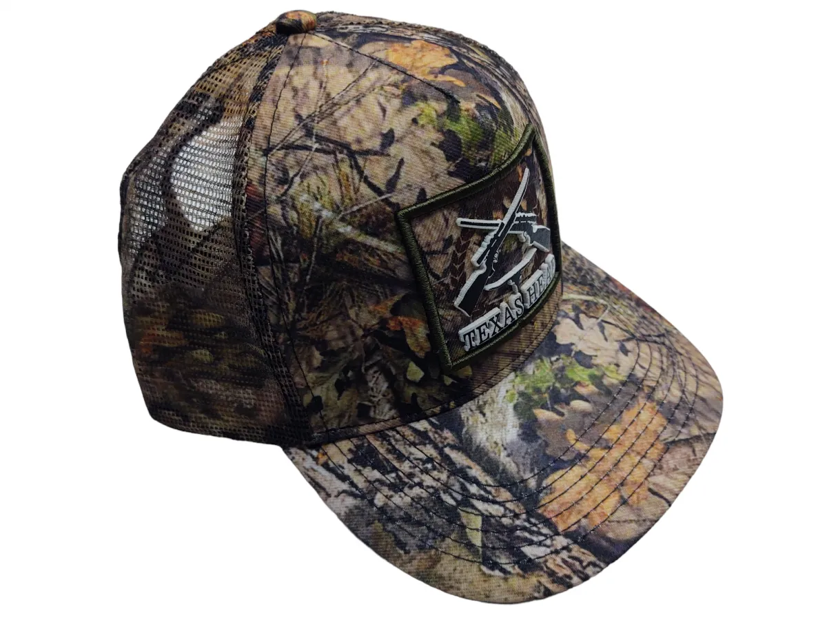 Ref: TH029 - Boné Texas Head Espingardas - Cor Camuflado 