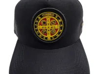 Ref: TH03 - Boné Texas Head Medalhão de São Bento - Cor Preto - Foto 3