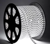 Mangueira Fita de LED Chata Rolo 100mts Branca Fria  - Foto 5