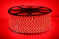 Mangueira Fita de LED Chata Rolo 100mts VERMELHA - Foto 2