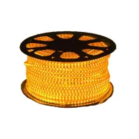 Mangueira Fita de LED Chata Rolo 100mts AMARELA - Foto 17