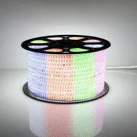 Mangueira Fita de LED Chata Rolo 100mts COLORIDA - Foto 2