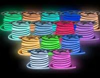 Mangueira Neon LED Rolo 100mts Branca Quente - Foto 4