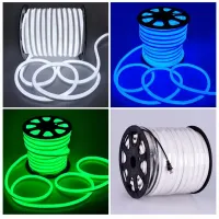 Mangueira Neon LED Rolo 100mts Azul - Foto 4