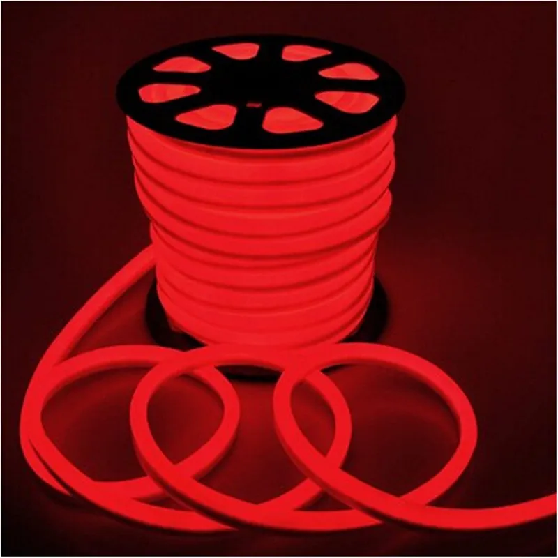 Mangueira Neon LED Rolo 100mts Vermelho