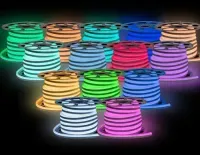 Mangueira Neon LED Rolo 100mts Rosa - Foto 11