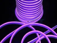 Mangueira Neon LED Rolo 100mts Roxa - Foto 2