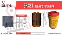 ELEMENTO FILTRANTE AR SPA21