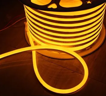 Mangueira Neon LED Rolo 100mts Laranja - Foto 2