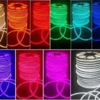 Mangueira Neon LED Rolo 100mts Azul Escuro - Foto 5