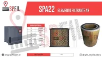 ELEMENTO FILTRANTE AR SPA22