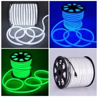 Mangueira Neon LED Rolo 100mts Colorida - Foto 3