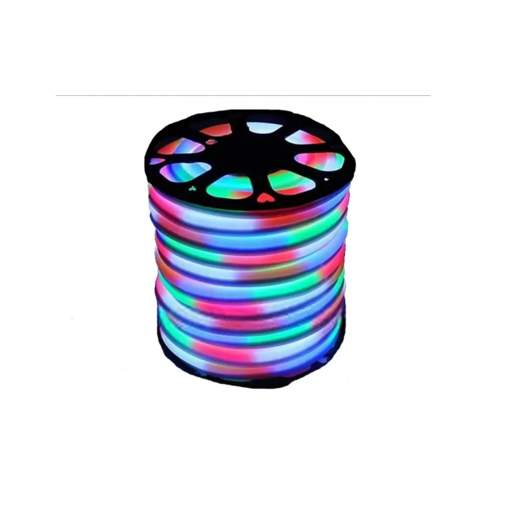 Mangueira Neon LED Rolo 100mts Colorida