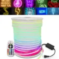 Mangueira Neon LED Rolo 100mts RGB - Foto 16
