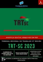 Apostila TRT SC TÉCNICO Área Administrativa 2023