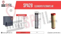 ELEMENTO FILTRANTE AR SPA28