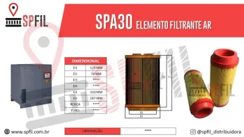 ELEMENTO FILTRANTE AR SPA30