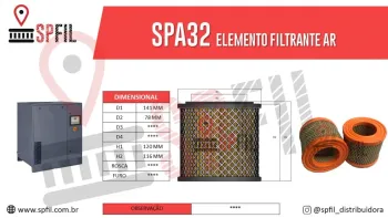 ELEMENTO FILTRANTE AR SPA32