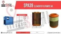 ELEMENTO FILTRANTE AR SPA39