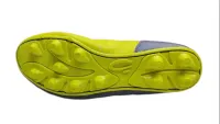 Ref: 11300 - Chuteira Campo Diavolo Atenas Grafite/Amarelo - Foto 2