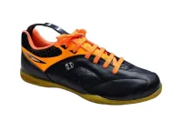 Ref: 10054 - Chuteira Salão Diavolo Atenas Preto/Laranja