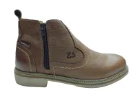 Ref: 51100 - Botina Zebu Zíper Castor