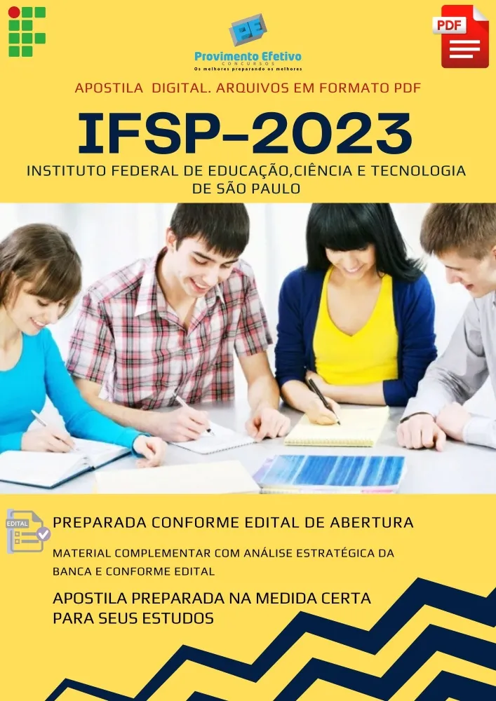 Apostila IFSP Assistente de Alunos Prova 2023 Imagem
