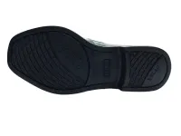 Ref: 191 - Botina Zíper Zelão Cano Baixo Preto - Foto 3