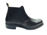 Ref: 174 - Botina Elástico Zelão Preto