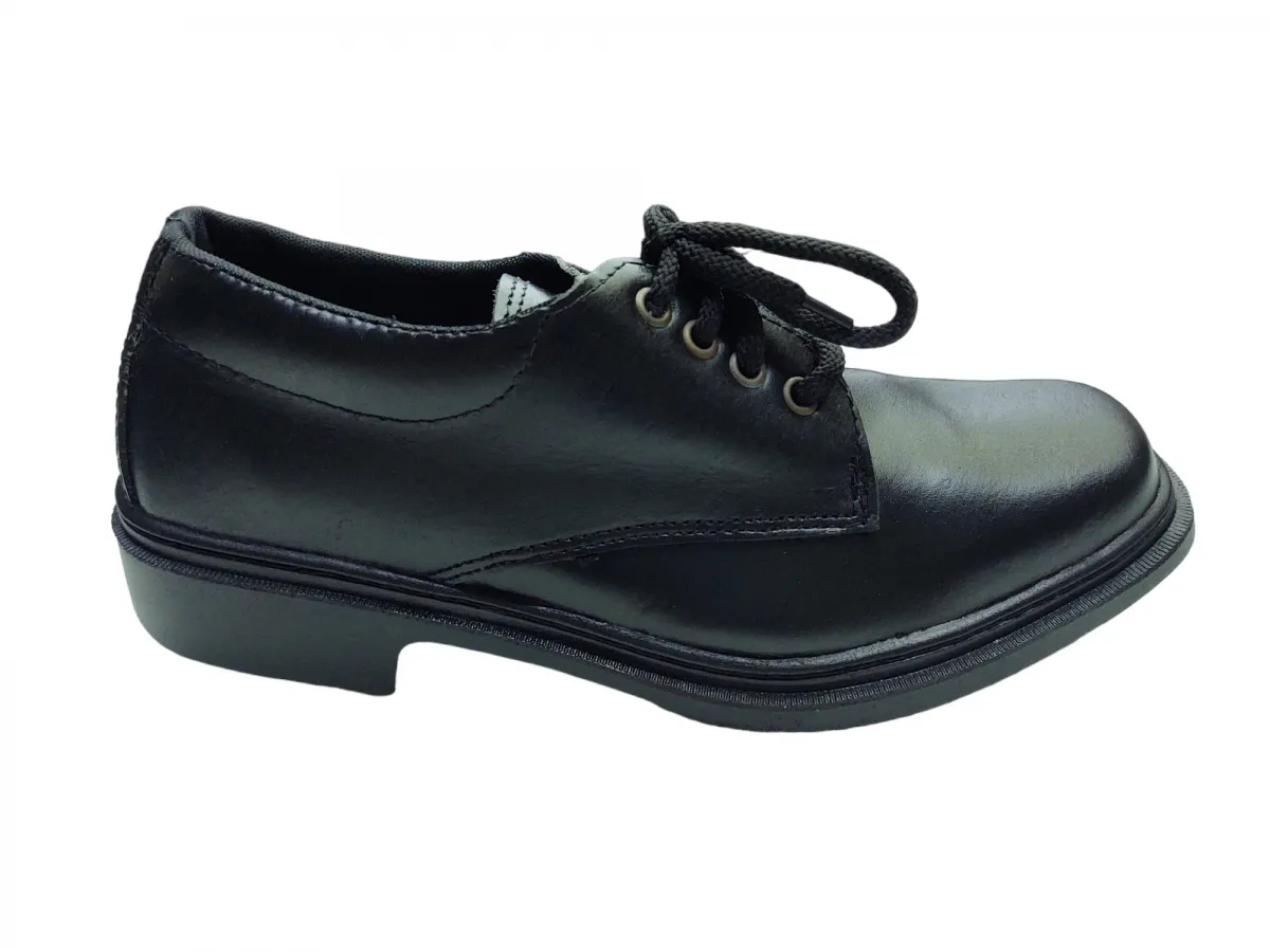 Ref: 121 - Sapato Zelão Cadarço Preto