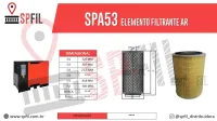 ELEMENTO FILTRANTE AR SPA53