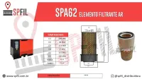ELEMENTO FILTRANTE AR SPA62