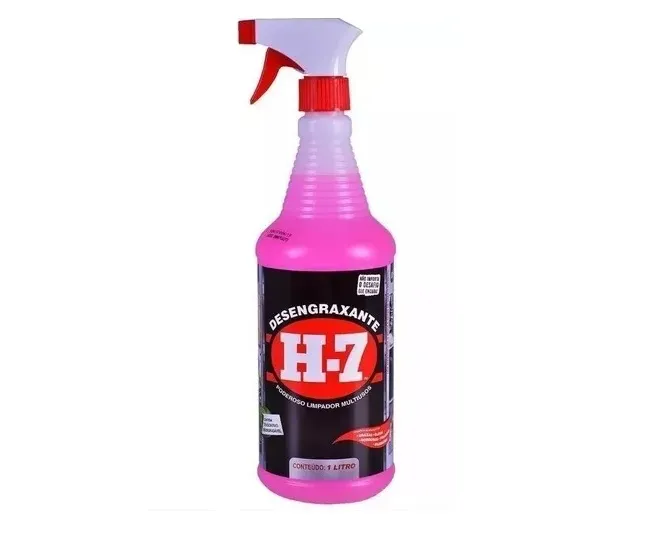 Desengraxante H-7 - 1 Litro - Limpeza Pesada - H7 Original