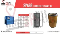 ELEMENTO FILTRANTE AR SPA66